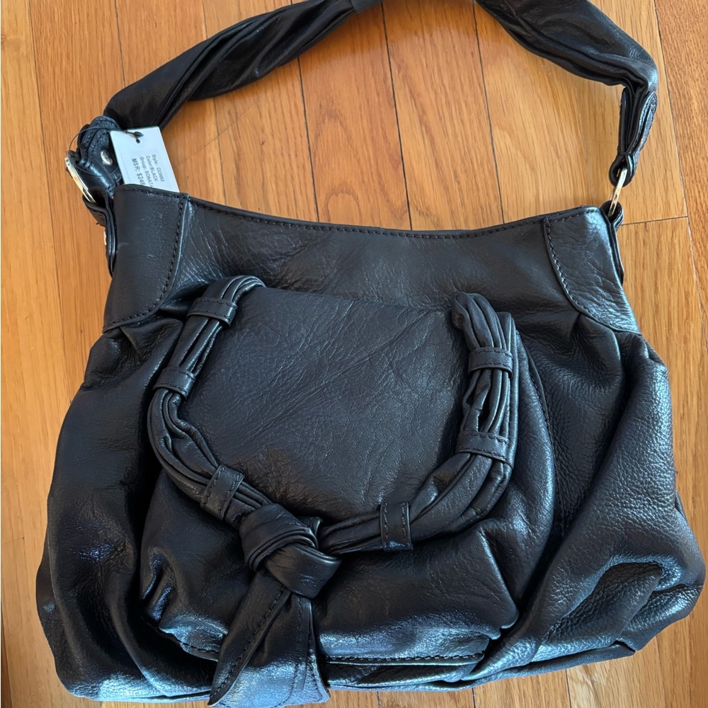 Corso Como Black Leather Women's Bag